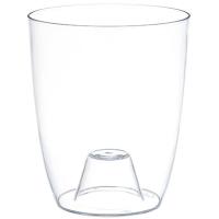 Кашпо ОРХИДЕЯ 1,2л прозрачный М3147