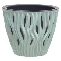 Кашпо Вдохновение 3л нефритовый КШ-0956 