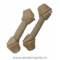 Лакомство для собак Кость из жил с узлами 15-17см 50-60гр 10шт пакет/1405