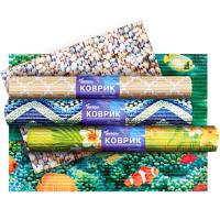 Коврик для ванной 65*90см ПВХ 6685-mix