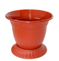Кашпо Венеция №8 27л терракот 07727