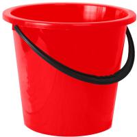 Ведро 15л Ромашка красный /10шт/02015/Арз