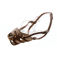 Намордник для собак породы ротвейлер кожа цельнокроеный 