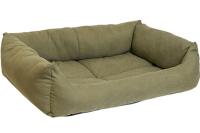 Лежанка прямоугольная пухлая №3 Манеж-бархат милитари 65*49*16см/94433милит Лежанка прямоугольная пухлая №3 Манеж-бархат милитари 65*49*16см/94433милит