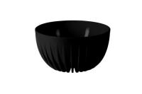 Кашпо-миска Сигма 4,5л черный с вставкой 24*14см М24-75