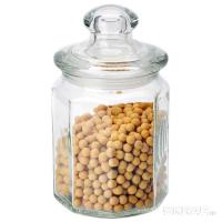 Банка д/сыпуч. прод. 0,6л LATTINA стеклянная с крышкой/24шт/004468/Mallony