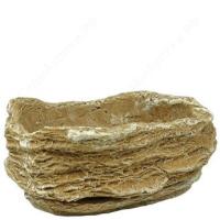 Кашпо камень Везувий 22*14*7см темно-песчан. КМ02-2/501168 Кашпо камень Везувий 22*14*7см темно-песчан. КМ02-2/501168