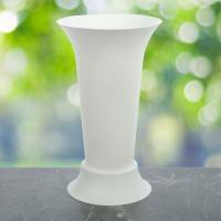 Вазон д/срезки 21*44см белый М5352