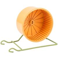 Игрушка для грызунов Колесо D90 Литое пластик полузакрытое на металлической подставке бежевый/3096беж Игрушка для грызунов Колесо D90 Литое пластик полузакрытое на металлической подставке бежевый/3096беж