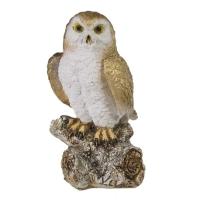 Сова на коряге L9W8H16см 626760/W052 Сова на коряге L9W8H16см 626760/W052