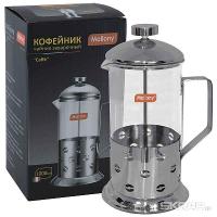 Чайник/кофейник (кофе-пресс) "Caffe" B535-1000ML сталь/12шт/950081