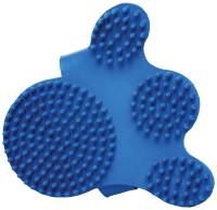 Щетка на руку резиновая массажная Лапка 12см