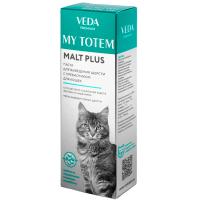 Вит MY TOTEM паста для выведения шерсти с пребиотиком д/кошек 75мл/Веда ЧЗ