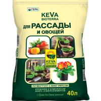 Грунт KEVA BIOTERRA для Рассады и Овощей 40л Гера 