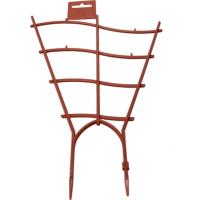 Решетка д/вьюнов Волна 28 орех 001102 /10шт/70шт/Ф