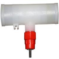 Поилка схж ниппельная под круглую трубу  Поилка схж ниппельная под круглую трубу