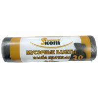 Мешки для мусора 30л (25) черный 310370