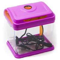 Аквариум куб полный комплект 4л(14*19*19см) фиолетовый/AQUARIUM 003 Аквариум куб полный комплект 4л(14*19*19см) фиолетовый/AQUARIUM 003