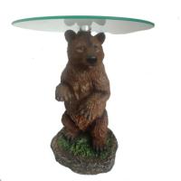 Стол журнальный Медведь акрил D45 H55см 713454/PP016(2 части - основание, столешница) Стол журнальный Медведь акрил D45 H55см 713454/PP016(2 части - основание, столешница)