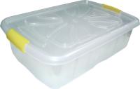 Контейнер д/продуктов с защелками 25л 06025 /20шт/Милих