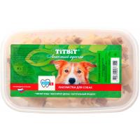 Лакомство для собак Рогалики из кожи с начинкой банка 3,3л/020036/