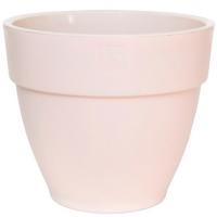 Кашпо Лори 10,5л кремовый с дренаж вставкой /4шт/ЭД