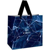 Пакет подарочный 20*20*10см "Lake" фольга, матовая ламинация MESHU/Рельеф Пакет подарочный 20*20*10см "Lake" фольга, матовая ламинация MESHU/Рельеф