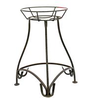 Подставка РЗДИ Напол средняя один горш антик серебро 201  Подставка РЗДИ Напол средняя один горш антик серебро 201