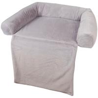 Лежанка с пледом на диван (мех) серый/03715-2/1/Ксоди Лежанка с пледом на диван (мех) серый/03715-2/1/Ксоди