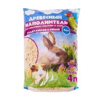 Наполнитель для грызунов древесный Ерошка 4 л Наполнитель для грызунов древесный Ерошка 4 л