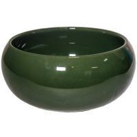 Кашпо Vintage миска d19;h8см зеленый 074735