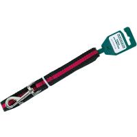 Поводок капрон 20мм*3м черный с красной полосой  DONBARON Поводок капрон 20мм*3м черный с красной полосой  DONBARON