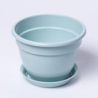 Цветочный горшок Антик 0,75л мятный с поддоном 5PL0383