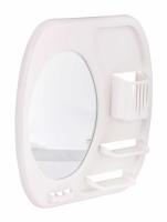 Полка д/ванной Аква белый М7731 