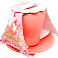 Чайная пара Апрель оранжевый /2649-Н7 /9шт/ДК