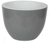 Кашпо Орион 2,3л серый муссон/белый ОР17-70 Кашпо Орион 2,3л серый муссон/белый ОР17-70
