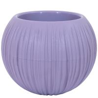 Кашпо Сфера 1,7л лавандовый сорбет КШ-9634