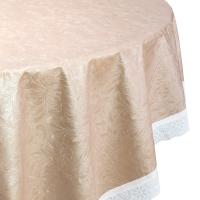 Скатерть 135х200 "Колорит Шелк" виниловое кружево /8739/0959 /15шт/Перспектива