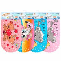 Коврик для ванной детский 36*69см "Веселое купание" микс 7071