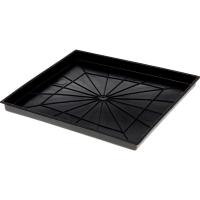 Поддон для рассадных горшков 210*193**17мм черный литье 