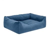 Лежанка прямоугольная пухлая №3 Манеж-бархат синий 65*49*16см/94433син Лежанка прямоугольная пухлая №3 Манеж-бархат синий 65*49*16см/94433син