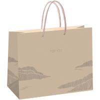 Пакет подарочный 32*26*12см "Desert" матовая ламинация MESHU /Рельеф