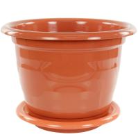 Кашпо Виола 5л терракот