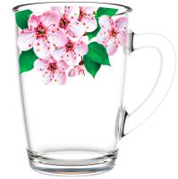Кружка Живая природа Сакура 300мл /334-Д /12шт/ДК