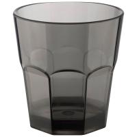 Стакан CLEAR 280мл пластик. 310884 /96шт/Mallony