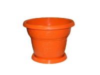 Цветочный горшок №2 2л терракотовый с поддоном