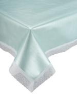 Скатерть 135х140 "Колорит Шелк" микс виниловое кружево /7084/25шт/Перспектива