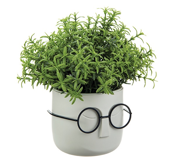 Кашпо СТИВ 0,65л банановый М3079