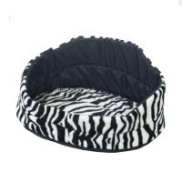 Лежанка овальная стеганая поролоновая  принт САФАРИ ЗЕБРА 42*34*18см/DONBARON Лежанка овальная стеганая поролоновая  принт САФАРИ ЗЕБРА 42*34*18см/DONBARON