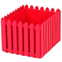 Кашпо Лардо 420*362*305 красный